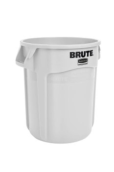 20-Gallon Rubbermaid Brute Heavy-Duty Round Trash/Garbage Can (White) $6.73 + Free Shipping