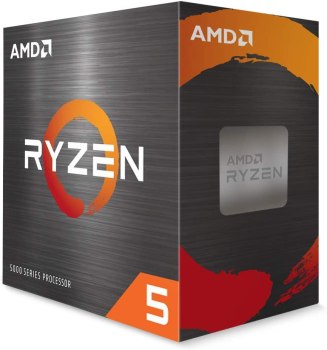 AMD Ryzen 5 5600X 6-core, 12-Thread Unlocked Desktop Processor with Wraith Stealth Cooler For $174.99