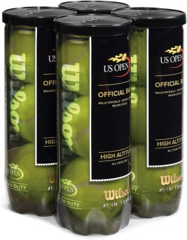 WILSON US Open Tennis Balls 12 Balls