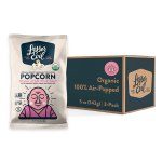 LesserEvil “Himalayan Pink Salt” Organic Popcorn, Amazon Exclusive, Premium Quality, Minimally Processed, No Vegetable Oil, 4.6 Oz, Pack of 3. Includes 1 Guru Sticker.