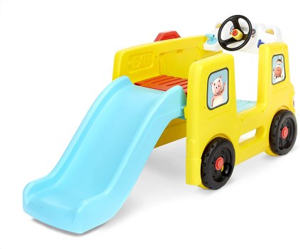 Wow! Little Baby Bum Wheels on the Bus Climber and Slide with Interactive Musical Dashboard by Little Tikes