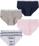 4 Pack Tommy Hilfiger Girl’s Hipster For $7.93