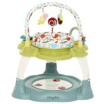 Dream On Me Carnival 3in1 Activity Center | Bouncer | Play Table, Blue/Green