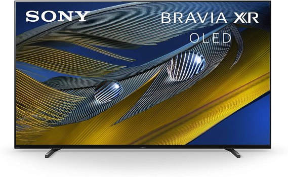 Sony A80J 65 Inch TV: BRAVIA XR OLED 4K Ultra HD Smart Google TV with Dolby Vision HDR and Alexa Compatibility XR65A80J- 2021 Model, Black