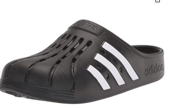 Limited Sizes on sale For $27 adidas Unisex-Adult Adilette Clog Slide Sandal