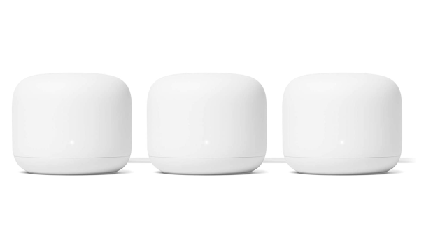 Google Nest Wifi 3 Pack (AC2200 Mesh Router with 2 Points) $199