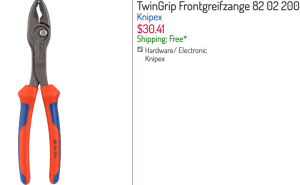 TwinGrip Front  82 02 200 Knipex