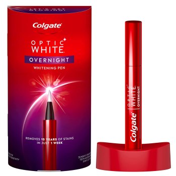$14.99 (down from $24+) Colgate Optic White Overnight Teeth Whitening Pen, Teeth Stain Remover to Whiten Teeth, 35 Nightly Treatments, 0.08 Fl Oz