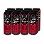 12 Pack of 11oz High Brew Coffee, Cold Brew, Espresso Triple Shot $17.32 (Reg $33)