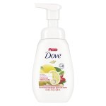 4 Pack For $8.52 Dove Foaming Hand Wash Lemon & Goji Berry Effectively Washes Away Bacteria while Nourishing Your Skin 6.8 Ounce