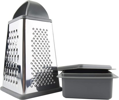 Tovolo 4-Sided Box Grater w/ Detachable Storage Container For $8