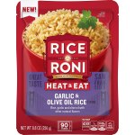 8 Pack For $11.92 Rice A Roni Heat & Eat Rice, Garlic & Olive Oil, 8.8 oz