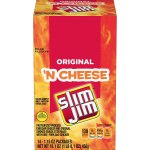 Slim Jim Cheese Original, 1.15 Oz (Pack Of 14) Slim Jim Cheese Original, 1.15 Oz (Pack Of 14) 9.35 or less if you subscribe!