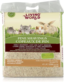 Living World Pine Shavings, 2500-Cubic Inch For $4.32 (down from $12.99)