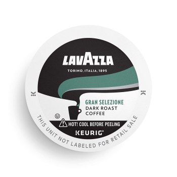 Lavazza SingleServe Coffee KCups for Keurig Brewer Pack of, Gran Selezione, 160 Count For $49