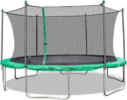 Sportspower Outdoor Trampoline with Safety Enclosure Net, 15FT For $260
