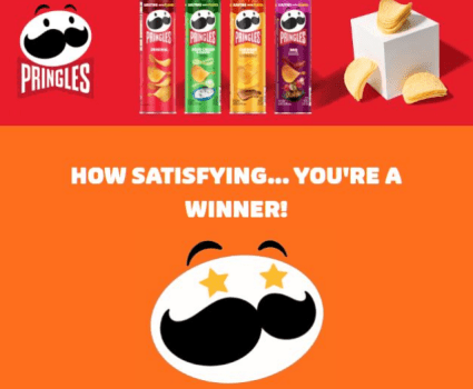 HURRY FREE PRINGLES! Everybody is winning right now.
