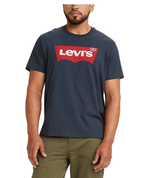 iconic Levi's batwing logo