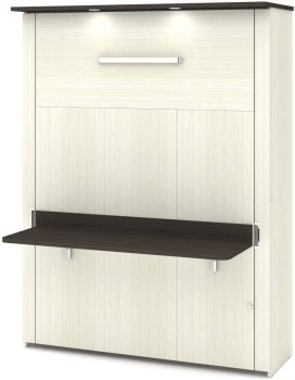 Price Mistake! $686 (usually $2000+) Queen Wall Bed with Desk – Lumina by Bestar