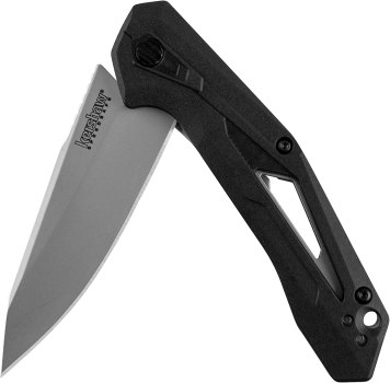 Kershaw Folding Knives 1385 AIRLOCK 3″ Blade 4Cr14 Steel GFN Handle for $19.30