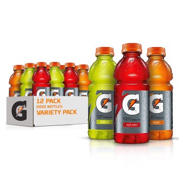 12 Bottles of Gatorade Quencher Variety Pack Pay only $11.47 when you check out with Subscribe & Save.
