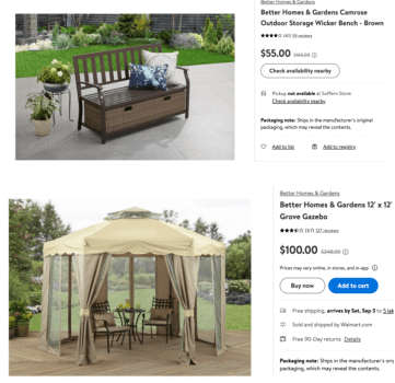 Lots of furniture deals today at Walmart!!! (will keep adding deals to this post)