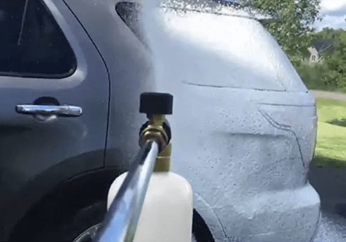 Snow Foam Lance with 1/4 Quick Connector for Pressure Washer Gun, 33.8-Ounce (1-Liter) For $11.99