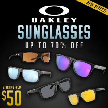 Oakley Sunglasses (Various Styles/Colors) from $49.99 + Free Shipping via Field Supply
