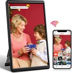 10.1 Inch WiFi Digital Picture Frame with APP  For $39.99 (down from $100)