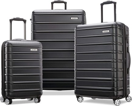🔥 Samsonite 3 Piece Hardside Expandable Luggage with Spinner Wheels for ONLY $217.59!