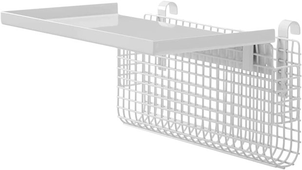 $15 down from $45 Walker Edison Universal Metal Bunk Bed Shelf Kids Bedroom Storage Basket