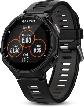 WOW! $101 Garmin Forerunner 735XT, Multisport GPS Running Watch With Heart Rate, Black/Gray