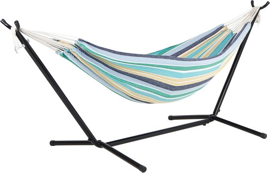 $61 For this Bliss Hammocks 60″ Wide Hammock & Built-in Stand w/ Carrying Case