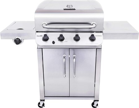 Char-Broil Performance Stainless Steel 4-Burner Cabinet Style Liquid Propane Gas Grill For $256.10 Shipped From Amazon
