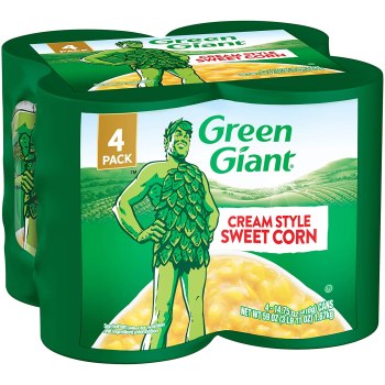 4 Pack For $3.33 Green Giant Cream Style Sweet Corn,  14.75 Ounce Cans