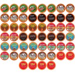 Lowest price! $17.98 For 52 Count: Two Rivers Coffee Chocolate Overload Coffee Pods Sampler for Keurig K Cup Brewers Variety Pack,