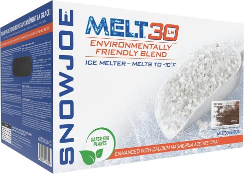 GO QUICK!  30 Pound Box Of Snow Joe Ice Melter With Scoop for ONLY $13.99!