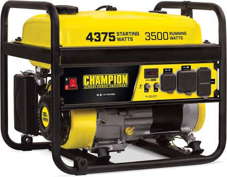Champion Power Equipment 100555 4375/3500-Watt RV Ready Portable Generator For $247
