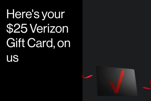SUPER HOT!!! Free $25 Verizon Gift Card (Check My Verizon App)