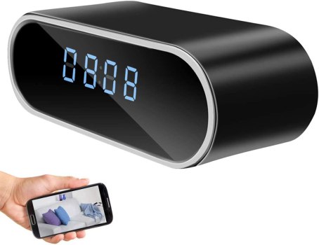 Hidden Camera Clock for ONLY $15.99!