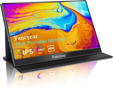 GO FAST!  15.6″ 1080P FHD Portable Monitor for ONLY $64.99!
