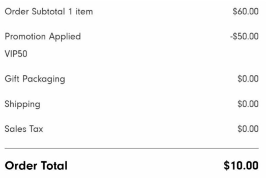 Glitch on Neiman Marcus $50 off code. Make sure the order is $50.01 or more. Do store pickup!!
