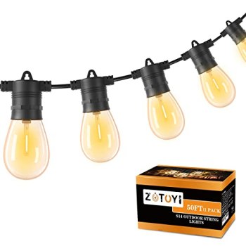 50 Foot Outdoor String Lights For $12.99 (usually $33)