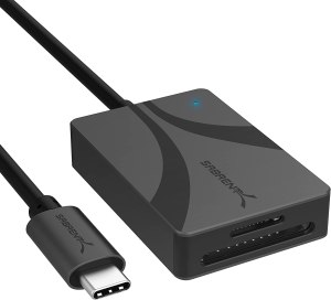SABRENT USB Type C Card Reader, Dual Slot UHS II SDXC and microSDXC SD 4.0 (CR-CSDM) For $19.99