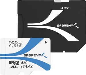 Hot Price! $19.99!! Sabrent Rocket V30 A2 256GB MicroSDXC Memory Card R100MB/s W30MB/s Compatible with Steam Deck