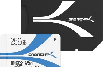 SABRENT Rocket V30 A2 256GB MicroSDXC Memory Card R100MB/s W30MB/s Compatible with Steam Deck, Nintendo-Switch, Go Pro, Cameras, Smartphones. (SD-MQ30-256)