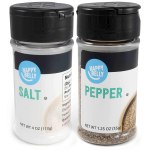 Get Both For $2.25 Salt and Pepper Set, 4 Ounces Salt and 1.25 Ounces Pepper