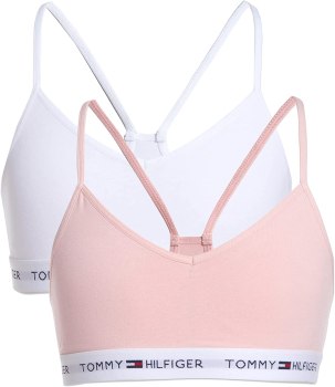2 Pack For $6.50 Tommy Hilfiger Girls’ Crop Sports Bra