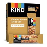 Pack of 12 KIND Bars Caramel Almond & Sea Salt For $7.34