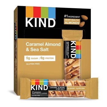 Pack of 12 KIND Bars Caramel Almond & Sea Salt For $7.34
